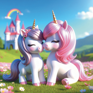 Fotografie k reklamnímu předmětu „NOTIQUE Grid calendar Happy Unicorns 2027, 30 x 30 cm“