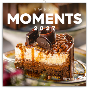 Fotografie reklamního předmětu „NOTIQUE Grid calendar Sweet Moments 2027, 30 x 30 cm“