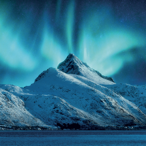 Fotografie k reklamnímu předmětu „NOTIQUE Grid calendar Aurora Borealis 2027, 30 x 30 cm“