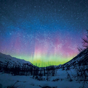 Fotografie k reklamnímu předmětu „NOTIQUE Grid calendar Aurora Borealis 2027, 30 x 30 cm“