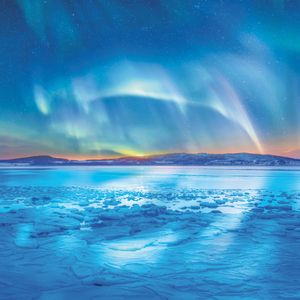 Fotografie k reklamnímu předmětu „NOTIQUE Grid calendar Aurora Borealis 2027, 30 x 30 cm“