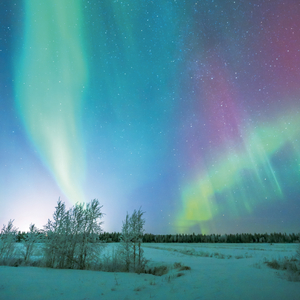 Fotografie k reklamnímu předmětu „NOTIQUE Grid calendar Aurora Borealis 2027, 30 x 30 cm“