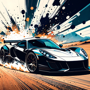 Fotografie k reklamnímu předmětu „NOTIQUE Grid calendar Fast Cars 2027, 30 x 30 cm“