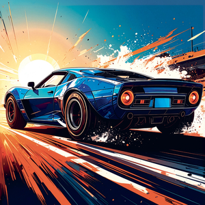 Fotografie k reklamnímu předmětu „NOTIQUE Grid calendar Fast Cars 2027, 30 x 30 cm“