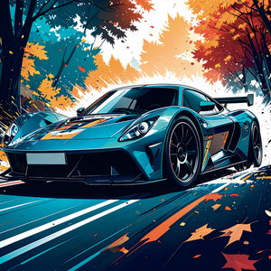 Fotografie k reklamnímu předmětu „NOTIQUE Grid calendar Fast Cars 2027, 30 x 30 cm“