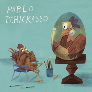 Fotografie k reklamnímu předmětu „NOTIQUE Grid calendar Chicken Artists 2027, 30 x 30 cm“