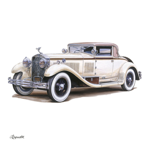 Fotografie k reklamnímu předmětu „NOTIQUE Poznámkový kalendář Classic Cars – Václav Zapadlík 2027, PLASTIC FREE, 30 x 30 cm“