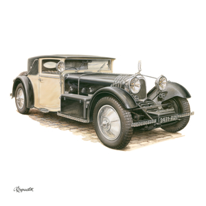 Fotografie k reklamnímu předmětu „NOTIQUE Poznámkový kalendář Classic Cars – Václav Zapadlík 2027, PLASTIC FREE, 30 x 30 cm“