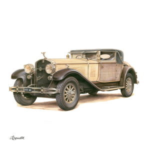 Fotografie k reklamnímu předmětu „NOTIQUE Poznámkový kalendář Classic Cars – Václav Zapadlík 2027, PLASTIC FREE, 30 x 30 cm“