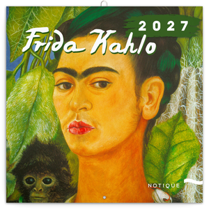 Fotografie reklamního předmětu „NOTIQUE Grid calendar Frida Kahlo 2027, 30 x 30 cm“