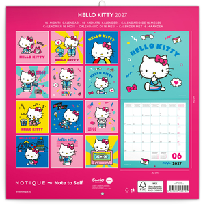 Fotografie k reklamnímu předmětu „NOTIQUE Grid calendar Hello Kitty 2027, 30 x 30 cm“