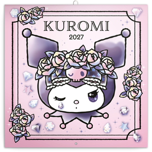 Fotografie reklamního předmětu „NOTIQUE Grid calendar Kuromi 2027, 30 x 30 cm“