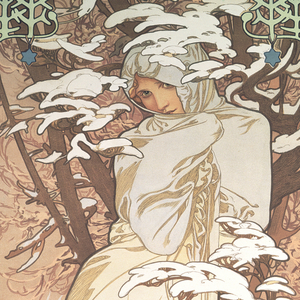 Fotografie k reklamnímu předmětu „NOTIQUE Poznámkový kalendář Alfons Mucha  2027, 20 x 20 cm“