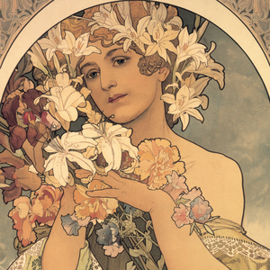 Fotografie k reklamnímu předmětu „NOTIQUE Poznámkový kalendář Alfons Mucha  2027, 20 x 20 cm“