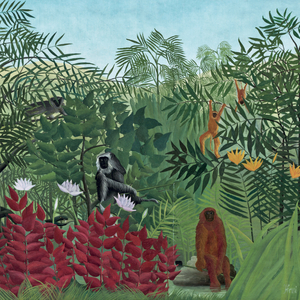 Fotografie k reklamnímu předmětu „NOTIQUE Grid calendar Henri Rousseau 2027, 30 x 30 cm“