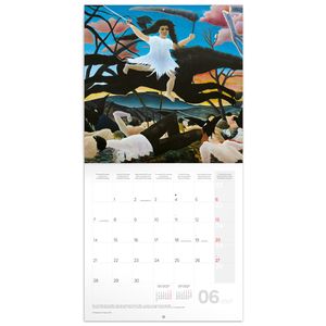 Fotografie k reklamnímu předmětu „NOTIQUE Grid calendar Henri Rousseau 2027, 30 x 30 cm“