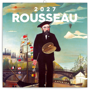 Fotografie reklamního předmětu „NOTIQUE Grid calendar Henri Rousseau 2027, 30 x 30 cm“
