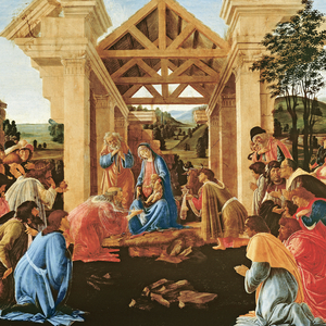 Fotografie k reklamnímu předmětu „NOTIQUE Grid calendar Sandro Botticelli 2027, 30 x 30 cm“