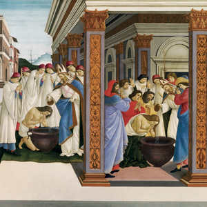 Fotografie k reklamnímu předmětu „NOTIQUE Grid calendar Sandro Botticelli 2027, 30 x 30 cm“