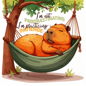 Fotografie k reklamnímu předmětu „NOTIQUE Grid calendar Cheeky Capybaras 2027, 30 x 30 cm“