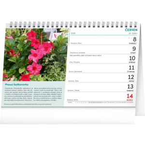 Fotografie k reklamnímu předmětu „NOTIQUE Stolní kalendář Zahrádkář 2026, 23,1 x 14,5 cm“