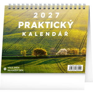 Fotografie reklamního předmětu „NOTIQUE Stolní kalendář Praktický kalendář s citáty 2027, 16,5 x 13 cm“