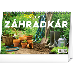 Fotografie reklamního předmětu „NOTIQUE Stolový kalendár Záhradkár 2027, 23,1 x 14,5 cm“