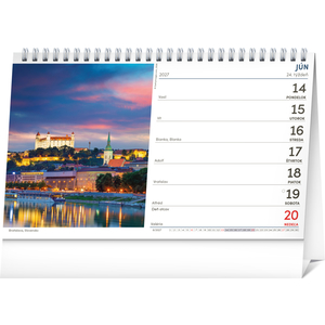Fotografie k reklamnímu předmětu „NOTIQUE Stolový kalendár Svet 2027, 23,1 x 14,5 cm“