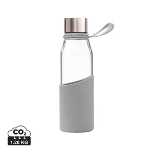 Fotografie reklamního předmětu „Štíhlá skleněná láhev na vodu VINGA“