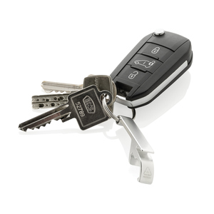 Fotografie k reklamnímu předmětu „Klíčenka s otvírákem z RCS recykl. hliníku“