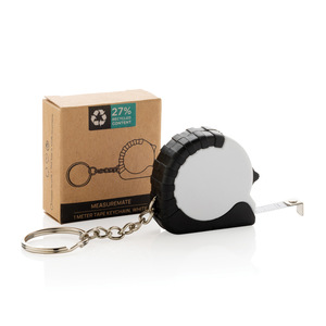 Fotografie k reklamnímu předmětu „Klíčenka s 1m metrem MeasureMate z RCS recykl. ABS“