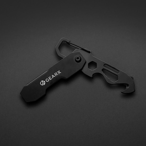 Fotografie k reklamnímu předmětu „Skládací víceúčelové EDC nářadí Gear X s karabinou“