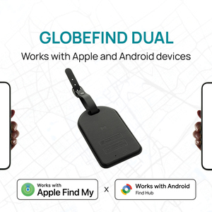 Fotografie k reklamnímu předmětu „Zavazadlový štítek Globefind Dual s lokátorem po světě z RCS“