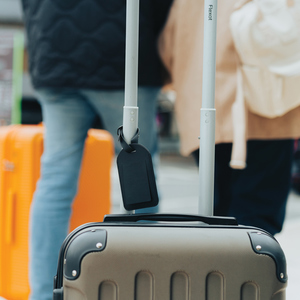 Fotografie k reklamnímu předmětu „Zavazadlový štítek Globefind Dual s lokátorem po světě z RCS“