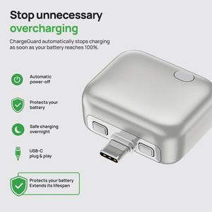 Fotografie k reklamnímu předmětu „Aadaptér s automatickým odpojením ChargeGuard RCS USB-C“
