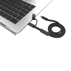 Fotografie k reklamnímu předmětu „Rychlonabíjecí kabel Arc 2 v 1 z RCS 60W 120 cm“