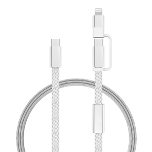 Fotografie k reklamnímu předmětu „Rychlonabíjecí kabel Arc 2 v 1 z RCS 60W 120 cm“
