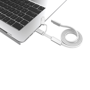 Fotografie k reklamnímu předmětu „Rychlonabíjecí kabel Arc 2 v 1 z RCS 60W 120 cm“