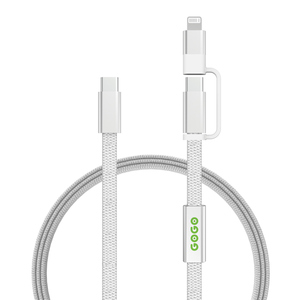 Fotografie k reklamnímu předmětu „Rychlonabíjecí kabel Arc 2 v 1 z RCS 60W 120 cm“