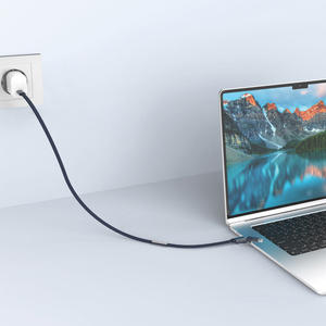 Fotografie k reklamnímu předmětu „Rychlonabíjecí kabel Arc 2 v 1 z RCS 60W 120 cm“