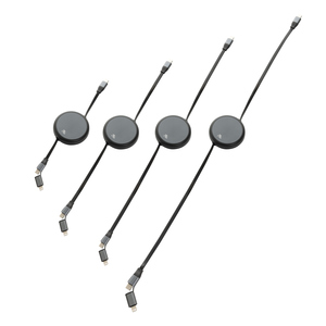 Fotografie k reklamnímu předmětu „Recyklovaný hliníkový zatahovací 2v1 kabel 240W Terra z RCS“