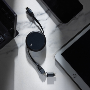 Fotografie k reklamnímu předmětu „Recyklovaný hliníkový zatahovací 2v1 kabel 240W Terra z RCS“