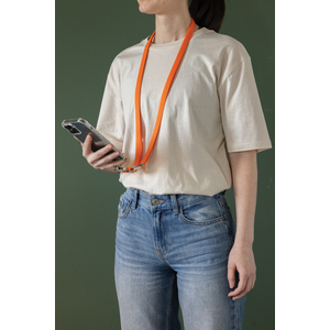 Fotografie k reklamnímu předmětu „Crossbody lanyard Nivo RCS z recyklovaného PET“