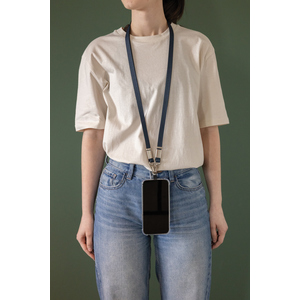 Fotografie k reklamnímu předmětu „Crossbody lanyard Nivo RCS z recyklovaného PET“