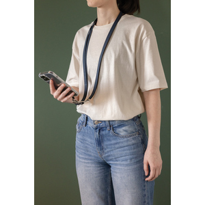 Fotografie k reklamnímu předmětu „Crossbody lanyard Nivo RCS z recyklovaného PET“