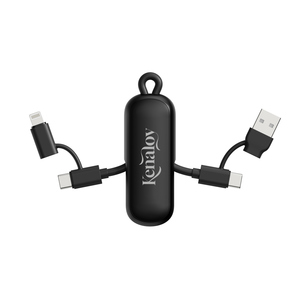 Fotografie k reklamnímu předmětu „Urban Vitamin Dublin 100W 4-v-1 kabel na klíčenku“