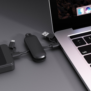 Fotografie k reklamnímu předmětu „Urban Vitamin Dublin 100W 4-v-1 kabel na klíčenku“