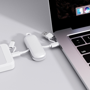 Fotografie k reklamnímu předmětu „Urban Vitamin Dublin 100W 4-v-1 kabel na klíčenku“
