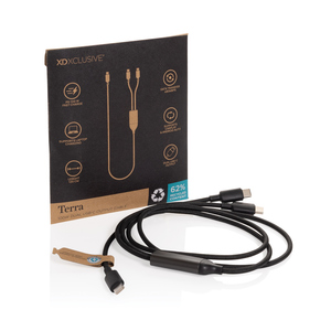 Fotografie k reklamnímu předmětu „Nabíjecí kabel Terra 100W Dual USB-C z RCS“