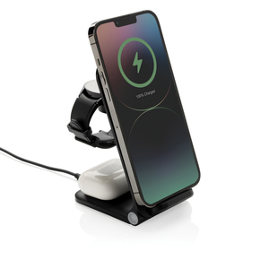 Fotografie k reklamnímu předmětu „Nabíječka Powerpal 3 v 1 15 W z RCS recyklovaného plastu“